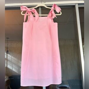 And Now This Pink Coquette Dress with Bow Straps